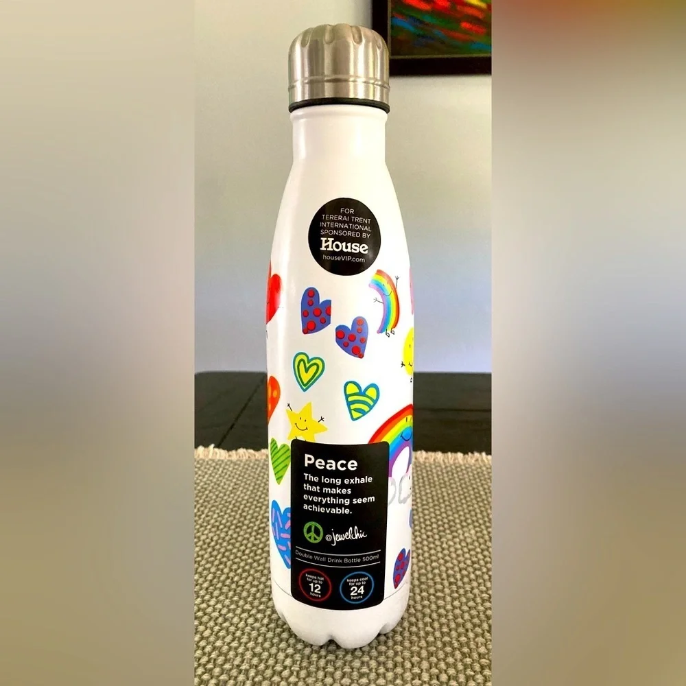 Jewelchic  500ml insulated metal drink bottle
